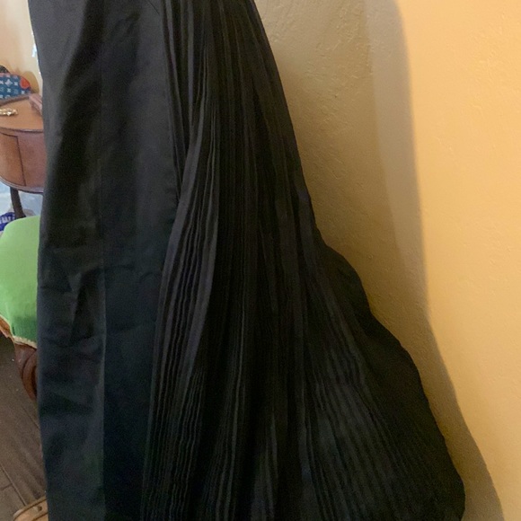 NWT KAUFMAN FRANCO Black Corsett Strapless Evening Gown.  SZ XS - Picture 9 of 13